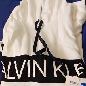 XL  White  Calvin Klein hoodie